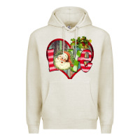 Oatmeal Heather Love Christmas Premium Hoodie - Bettercallsaul