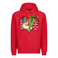 Red Love Christmas Premium Hoodie - Bettercallsaul