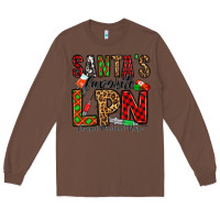 Chestnut santa's favorite lpn Long Sleeve Tee - Jasminsmagicworld