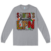 Santa's Favorite Lpn Long Sleeve Tee | Teevron