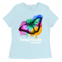 Baby Blue transformada por dios Ladies Tee - JahusDesignShop
