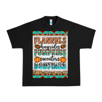 Black Flannels Hayrides Pumpkins Sweaters Bonfires Urban Heavy Tee - Artiststas