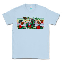 Dusty Blue flamenco dancer libbey glass Classic Tee - BundleAndBundleShop