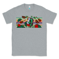 Heather Grey flamenco dancer libbey glass Classic Tee - BundleAndBundleShop