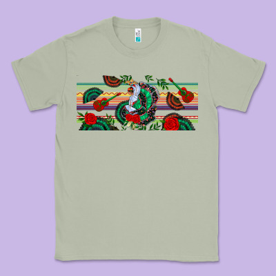 Flamenco Dancer Libbey Glass Classic Tee Designed By Bundleandbundleshop