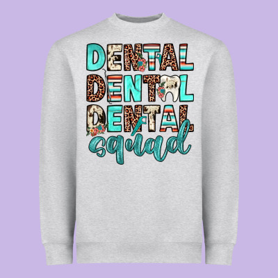 Dental Squad Heavyweight Sweatshirt Designed By Jahusdesignshop