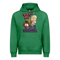 Emerald Grab your joe lets go baseball Urban Hoodie - HowdyJamesFarm