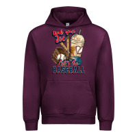 Mauve Wine Grab your joe lets go baseball Urban Hoodie - HowdyJamesFarm