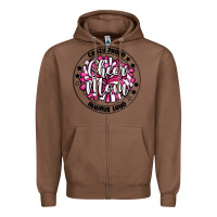 Chestnut cheer mom Zipper Hoodie - MaliasSmallBusiness