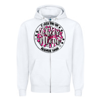 White cheer mom Zipper Hoodie - MaliasSmallBusiness