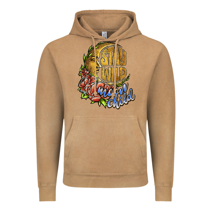 Stay Wild Moon Child Vintage Hoodie by JahusDesignShop | Teevron