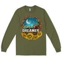 Army Green desert dreamer Long Sleeve Tee - NancyCooperArtShop