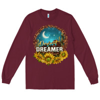 Burgundy desert dreamer Long Sleeve Tee - NancyCooperArtShop