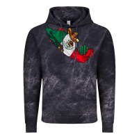 Cloud Black mexico Vintage Hoodie - CowhideDigitalArt
