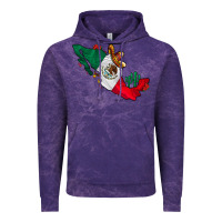 Cloud Purple mexico Vintage Hoodie - CowhideDigitalArt