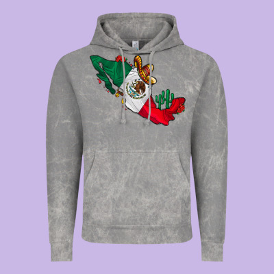 Mexico Vintage Hoodie Designed By Cowhidedigitalart
