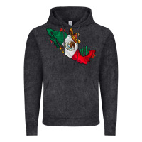Vintage Black mexico Vintage Hoodie - CowhideDigitalArt