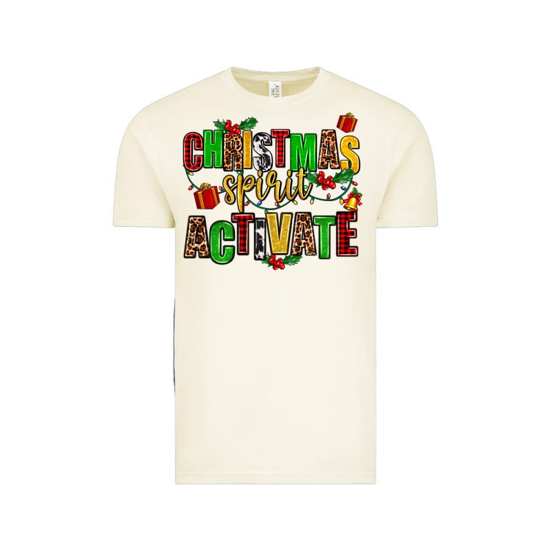 Christmas Spirit Activate Vintage Tee by AdoDesignShop | Teevron