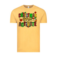 Vintage Mustard christmas spirit activate Vintage Tee - AdoDesignShop