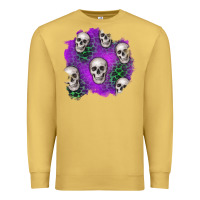 Antique Gold halloween patch 2 Premium Sweatshirt - BundleAndBundleShop