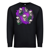 Black halloween patch 2 Premium Sweatshirt - BundleAndBundleShop