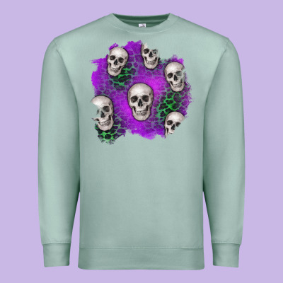 Halloween Patch 2 Premium Sweatshirt Designed By Bundleandbundleshop