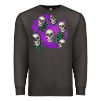 Smoke halloween patch 2 Premium Sweatshirt - BundleAndBundleShop