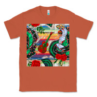 Copper flamenco dancer seamless pattern Classic Tee - BundleAndBundleShop