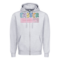 Heather Grey easter  Bunny Kısses Zipper Hoodie - MaliasSmallBusiness