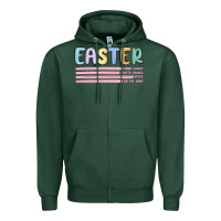 Sports Green easter  Bunny Kısses Zipper Hoodie - MaliasSmallBusiness