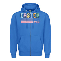 True Royal easter  Bunny Kısses Zipper Hoodie - MaliasSmallBusiness