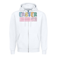 White easter  Bunny Kısses Zipper Hoodie - MaliasSmallBusiness