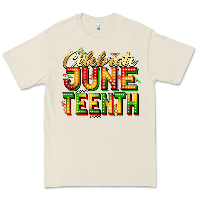 Celebrate Juneteenth Premium Tee by Zillion Design Studio | Teevron