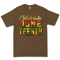 Cacao celebrate juneteenth Premium Tee - Zillion Design Studio
