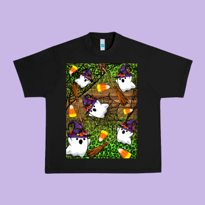 Halloween Ghost Urban Heavy Tee Designed By Artiststas