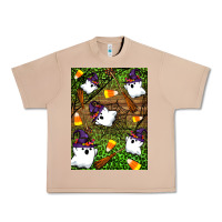 Burro Halloween ghost Urban Heavy Tee - Artiststas