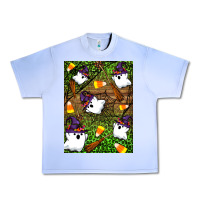 Grape Ice Halloween ghost Urban Heavy Tee - Artiststas