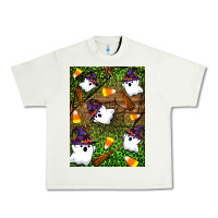 Pistachio Halloween ghost Urban Heavy Tee - Artiststas