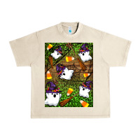 Sandshell Halloween ghost Urban Heavy Tee - Artiststas