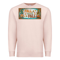 Pale Pink fall sweet fall license plate Premium Sweatshirt - BundleAndBundleShop
