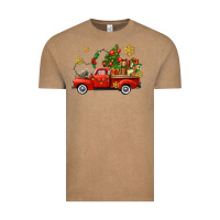 Vintage Coffee Christmas truck Vintage Tee - AdoDesignShop