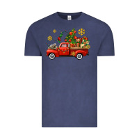 Christmas Truck Vintage Tee | Teevron