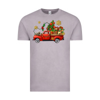 Vintage Zinc Christmas truck Vintage Tee - AdoDesignShop