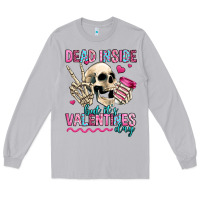 Moon Dust dead inside but it's valentines day Long Sleeve Tee - Jasminsmagicworld