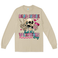 Mushroom dead inside but it's valentines day Long Sleeve Tee - Jasminsmagicworld