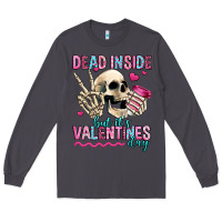 Smoke dead inside but it's valentines day Long Sleeve Tee - Jasminsmagicworld