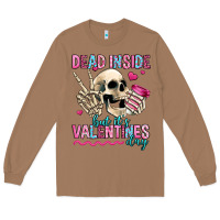 Toasted Coconut dead inside but it's valentines day Long Sleeve Tee - Jasminsmagicworld