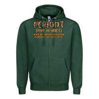 Sports Green periodt definition Zipper Hoodie - MaliasSmallBusiness