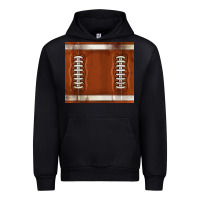 Black distressed american football pattern Urban Hoodie - TumblerDesignByShophia