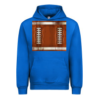 Cobalt distressed american football pattern Urban Hoodie - TumblerDesignByShophia